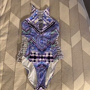 Never Worn Red Carter Swim Strappy Maillot